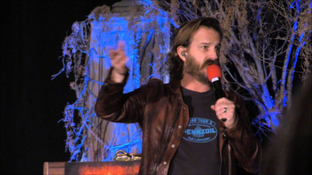 VegasCon 2016 Ричард Спейт-младший, Роб Бенедикт и Мэтт Коэн. ПОЛНАЯ панель. Сверхъестественное.