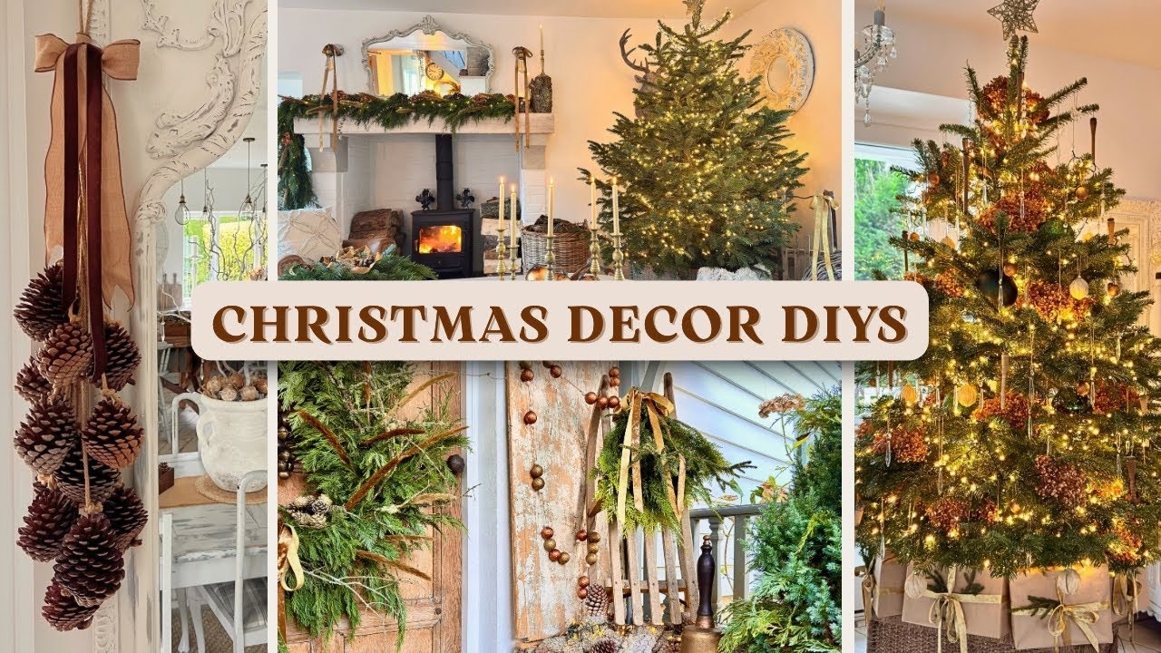 РОЖДЕСТВЕНСКИЕ СВОЙСТВА 🌲 Натуральный и элегантный праздничный декор