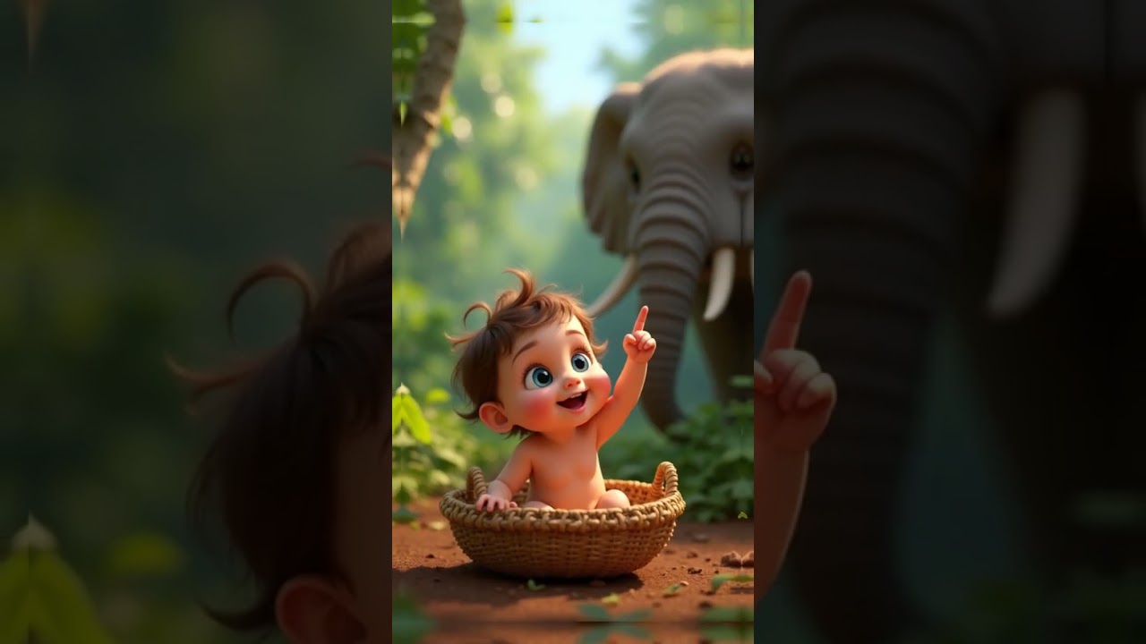 🐘✨ &ldquo;Ellie & Baby Mia &ndash; A Jungle Tale&rdquo; 🌿🎶