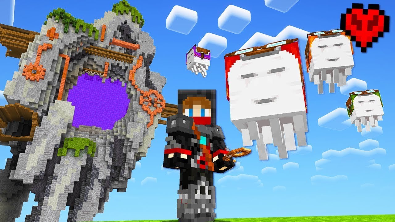 Я построил аванпост HAPPY GHAST в Minecraft Hardcore!