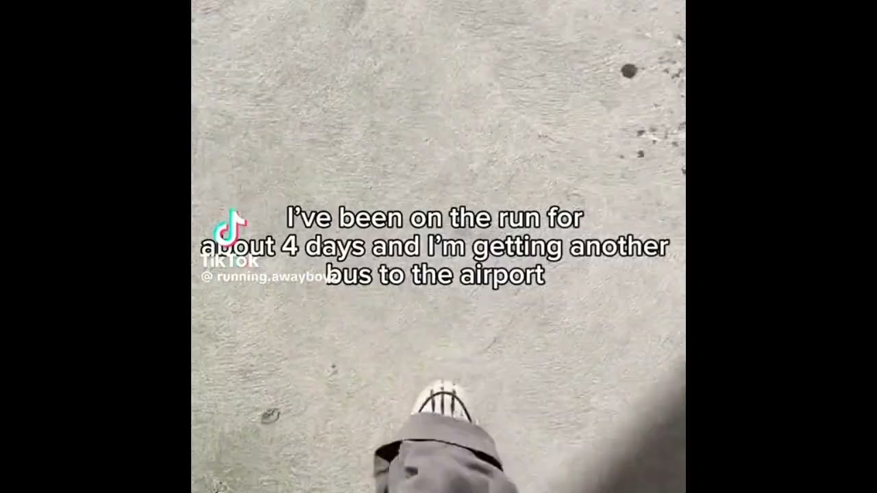 Running away TikTok compilation ￼