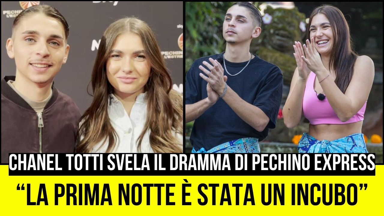 PECHINO EXPRESS: CHANEL TOTTI CONFESSA IL MOMENTO IN CUI SI È PENTITA DI PARTECIPARE!