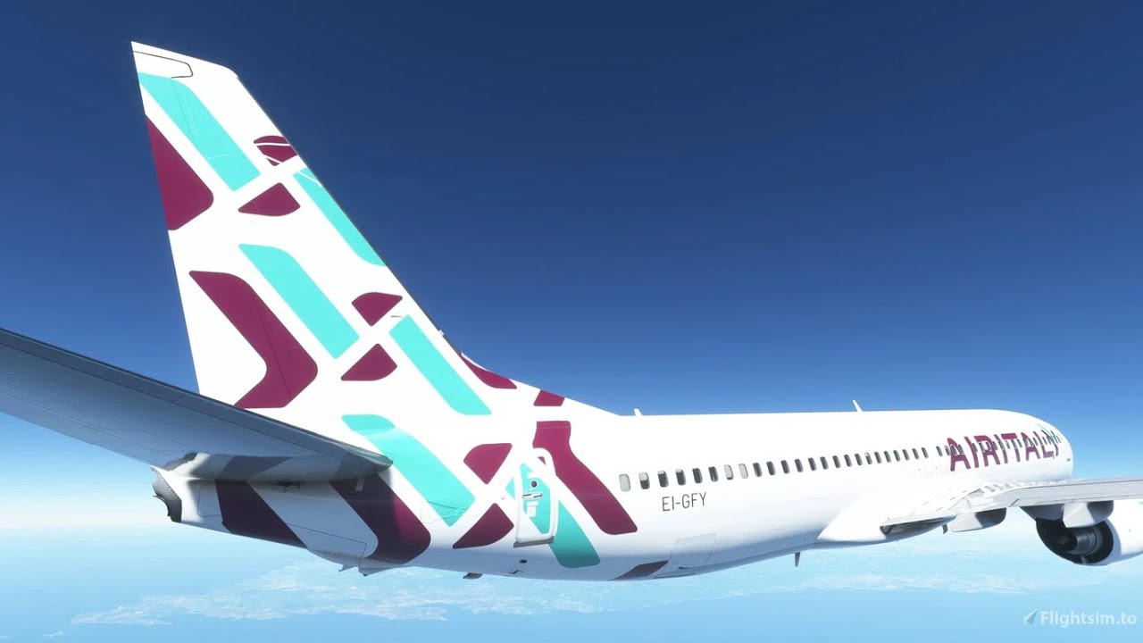 MSFS AIR ITALY A320NEO (FINAL APPROACH LONDON,HEATHROW)