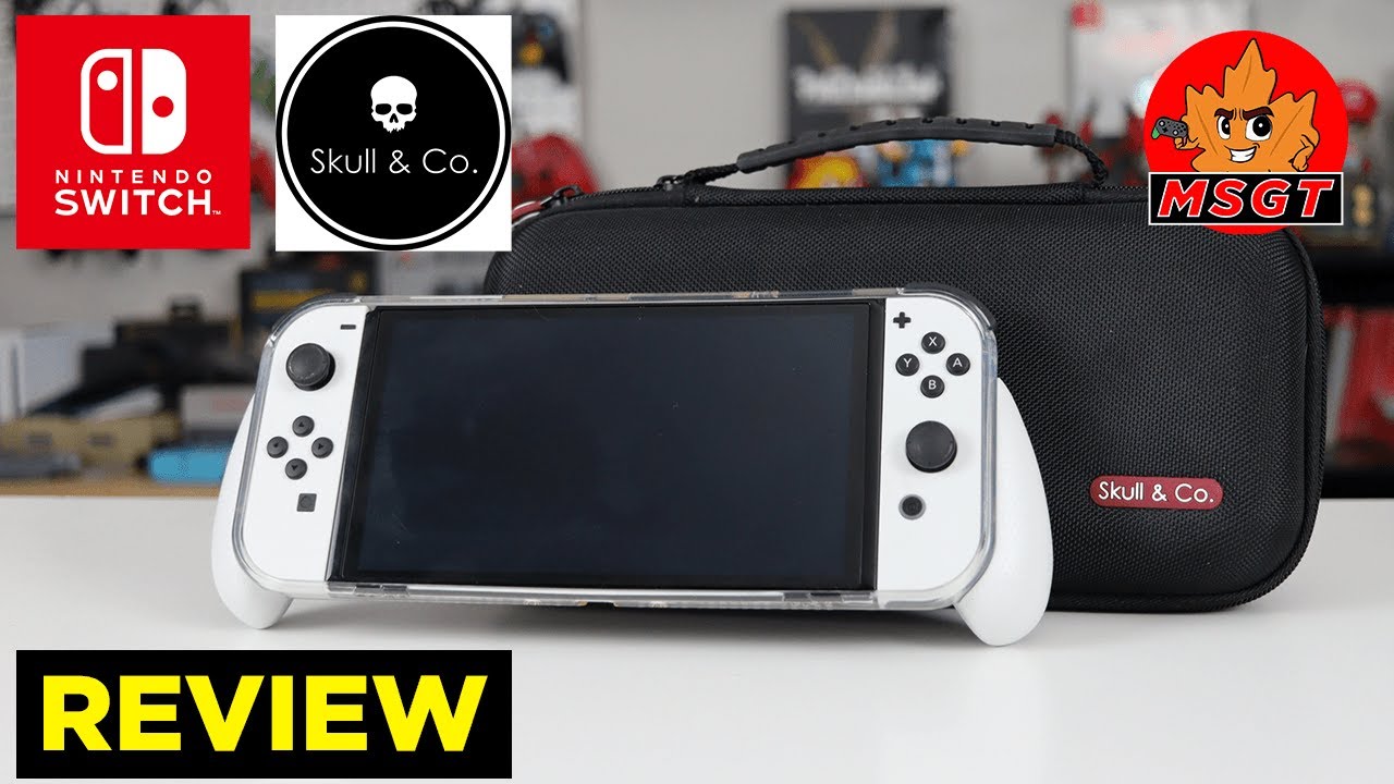 Лучшие аксессуары для Nintendo Switch/Switch OLED | ОБЗОР Gripcase и Maxcarry Case от SKULL & CO.