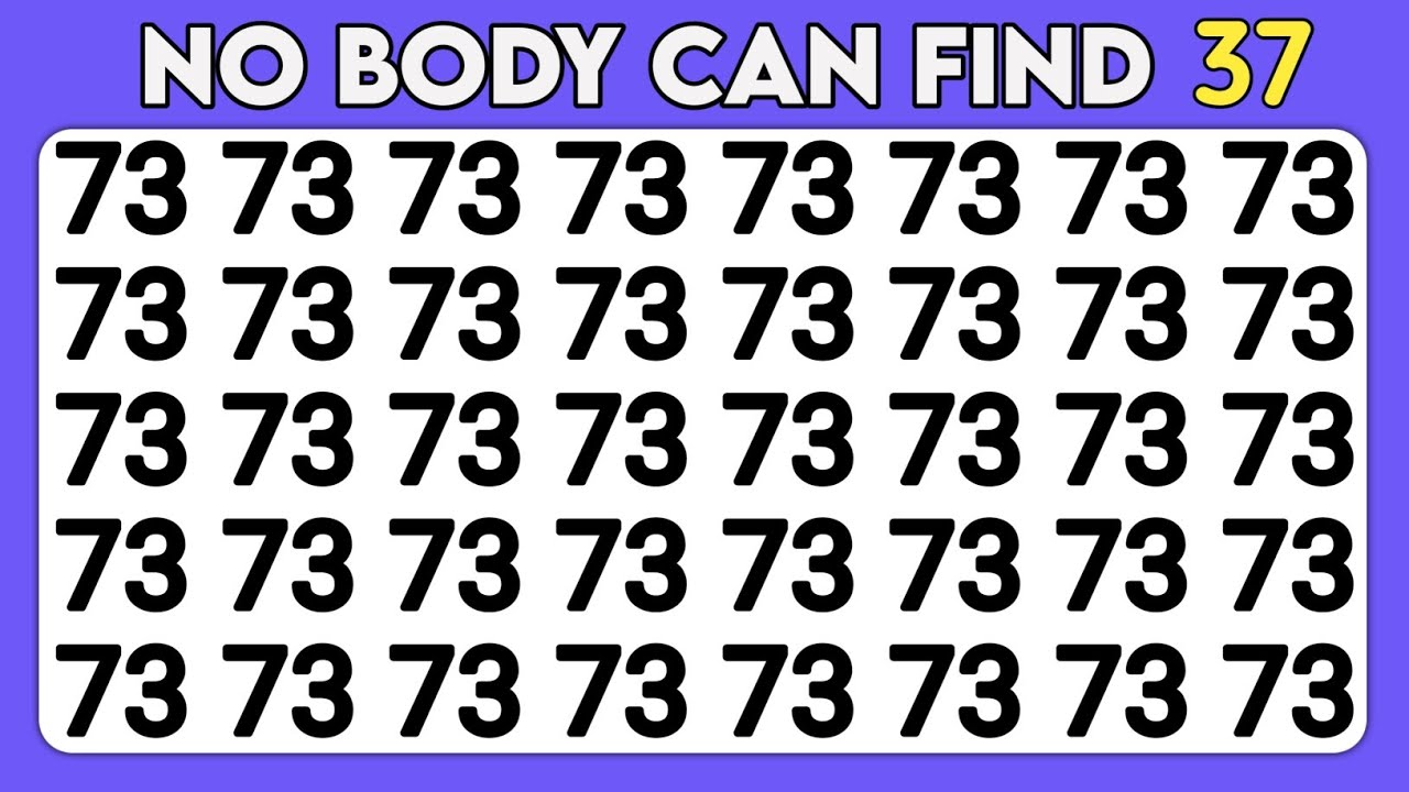 Find the odd one out | Challenge your Observation Skills arena | Number and Letter focus edition 