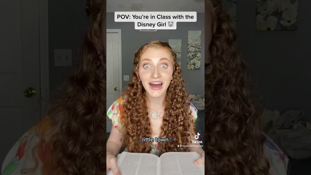 POV: You&rsquo;re in Class with the Disney Girl 🐭