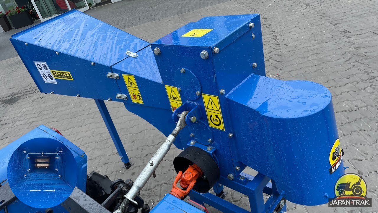 Rębak walcowy, rozdrabniacz WOM TBC110 Japan Trak