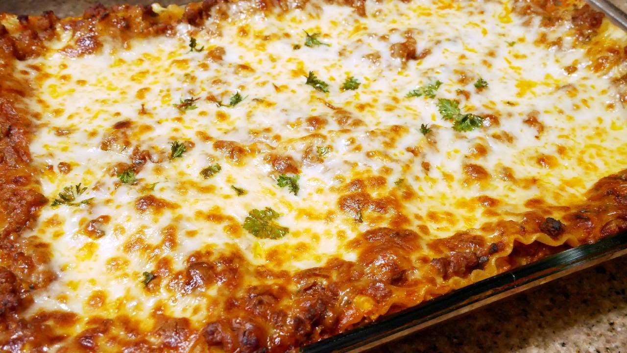 Рецепт домашней лазаньи | Легко и вкусно | Простой способ