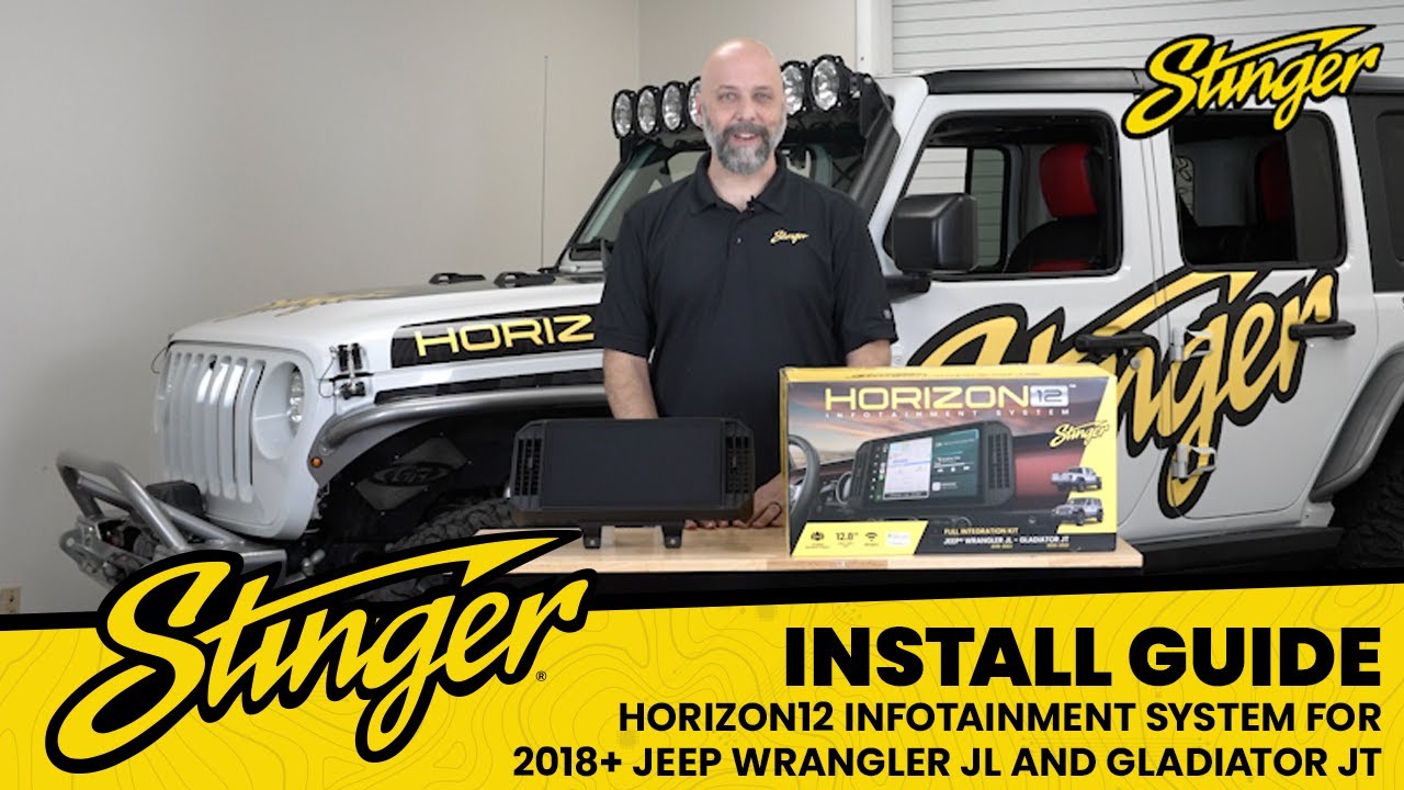 Install: HORIZON12 Jeep Wrangler JL (2018-2023)/Gladiator JT (2020-2023) 12.8