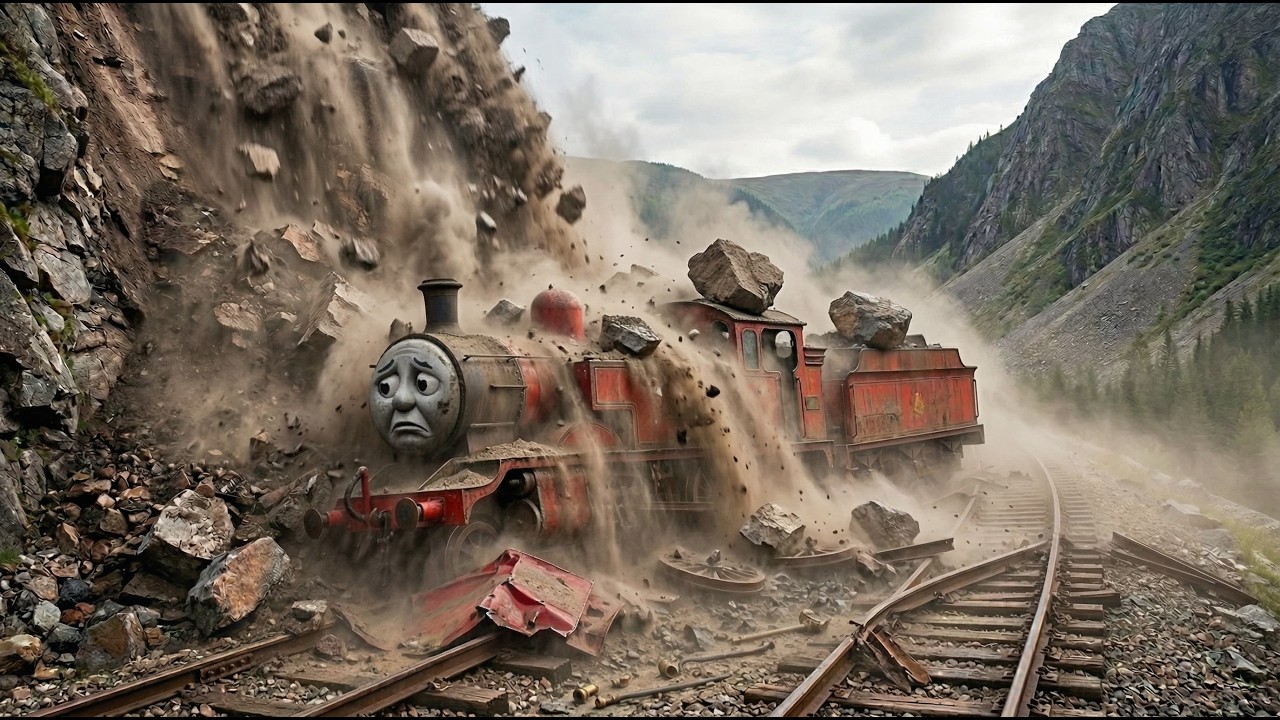 Extreme Restoration – Rebuilding a Thomas Locomotive Destroyed by Landslide