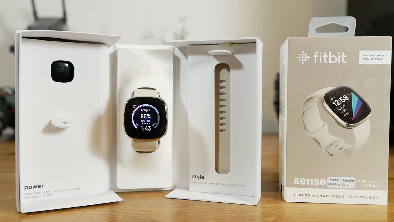 Fitbit Sense unboxing and hands on