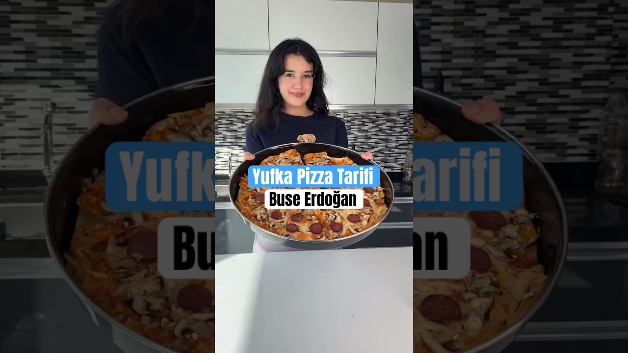 Yufka Pizza Tarifi &bull; #YufkaPizza