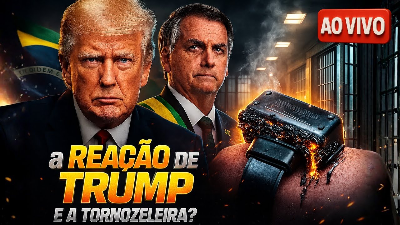 🔥 TRUMP REAGE: Bonoro preso&hellip; e a tornozeleira? 📱 celular