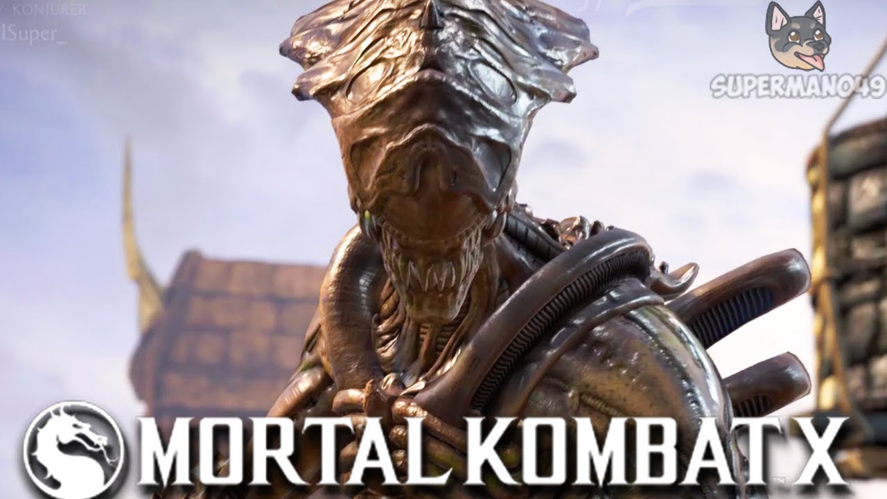 THE UNBLOCKABLE ALIEN SETUP! - Mortal Kombat X: 