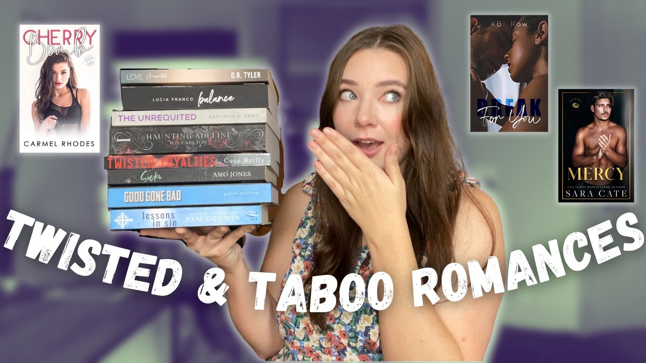 Twisted & Taboo Romance Recs🖤// readathon recs // age gap, coach/athlete, bully, & more!