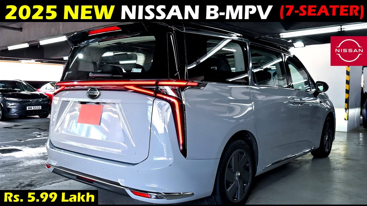 NEW 2025 NISSAN 7-Seater B-MPV 😍 The BEST MPV For Indian Families 💥
