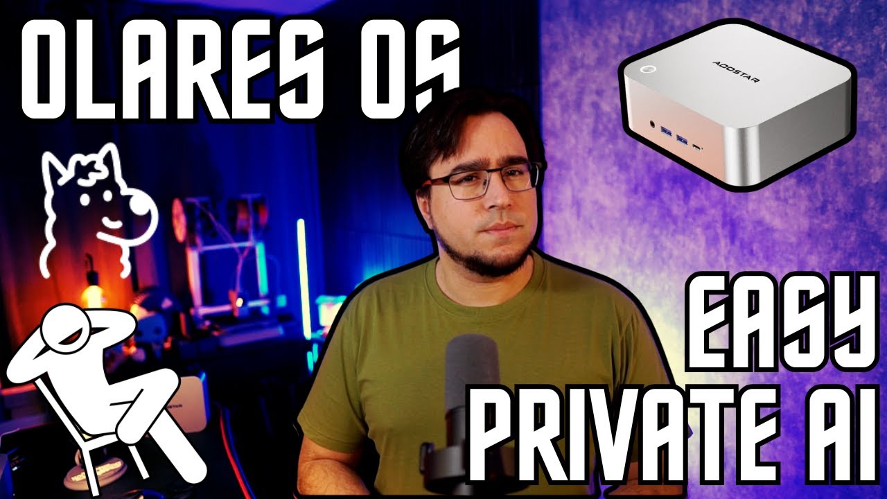 Sua IA Privada com OlaresOS em Casa