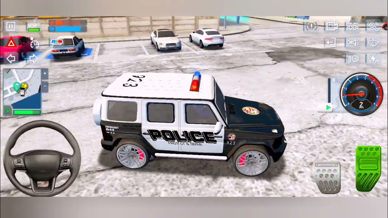 شرطة الاطفال - العاب سيارات اطفال - سباق سيارات اطفال - العاب سيارات شرطة الاطفال