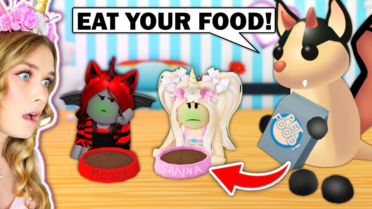 My PET ADOPTED US In Adopt Me! (Roblox)