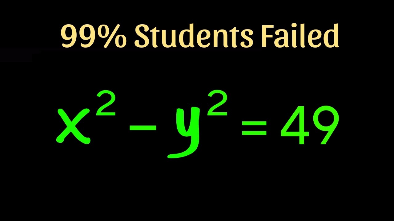 Solving a 'Stanford' University entrance exam | (x,y)=?