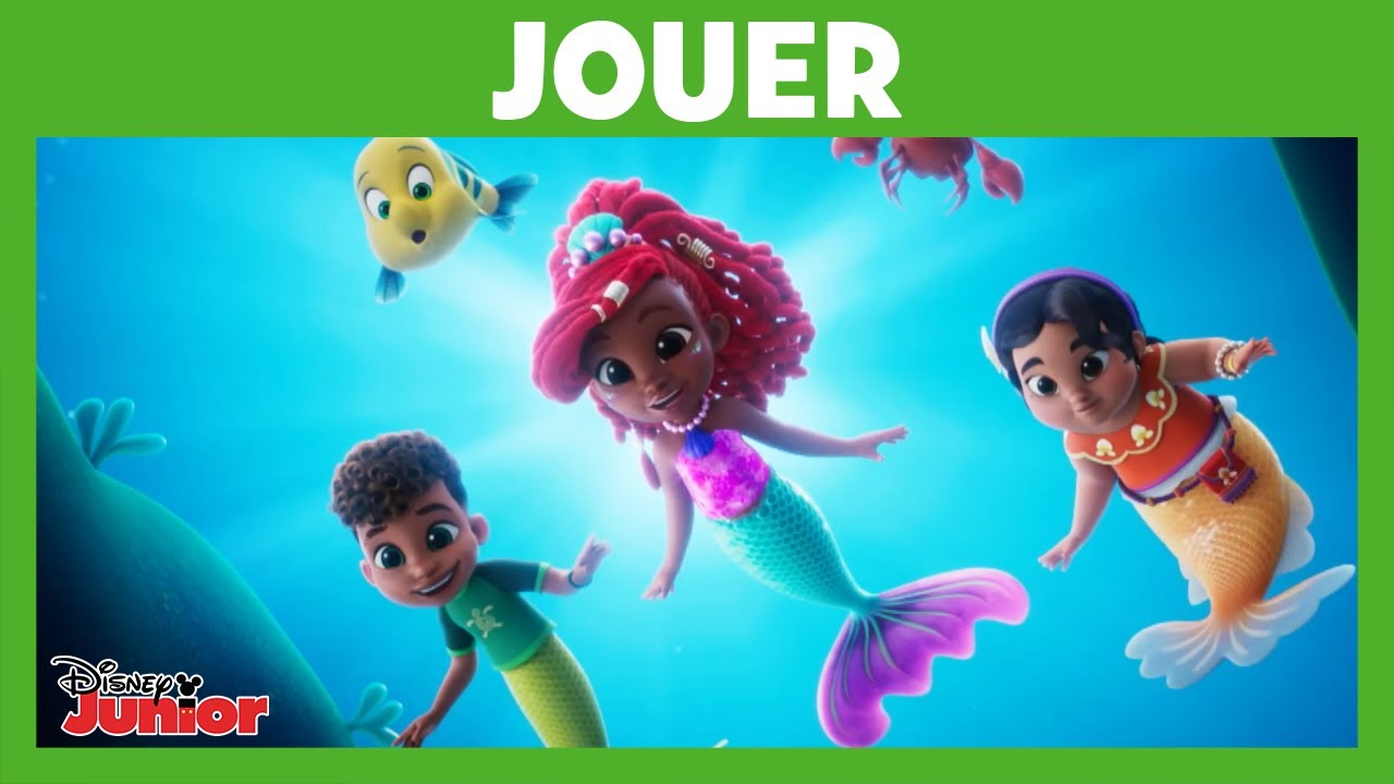 Disney Junior Ariel - Jouer : À la découverte de l'océan