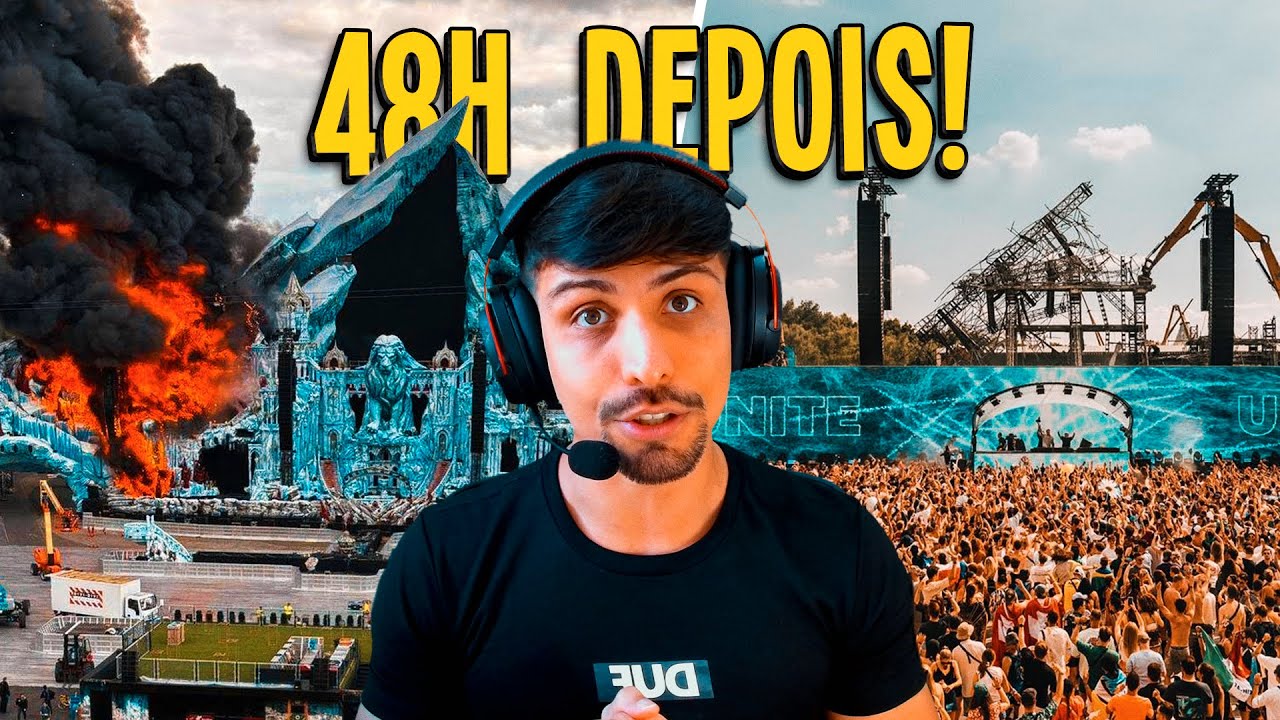 INCÊNDIO NO MAINSTAGE! Como a Tomorrowland se salvou em 48 horas (com ajuda do METALLICA!)