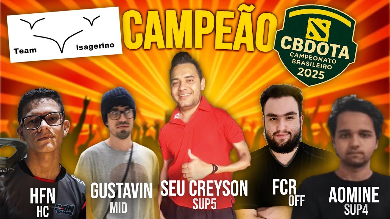 COMO SEU CREYSON FOI CAMPEÃO SEM FAZER NADA I Game 3 | FINAL | CBDOTA - Visagerino X Rock N Sports