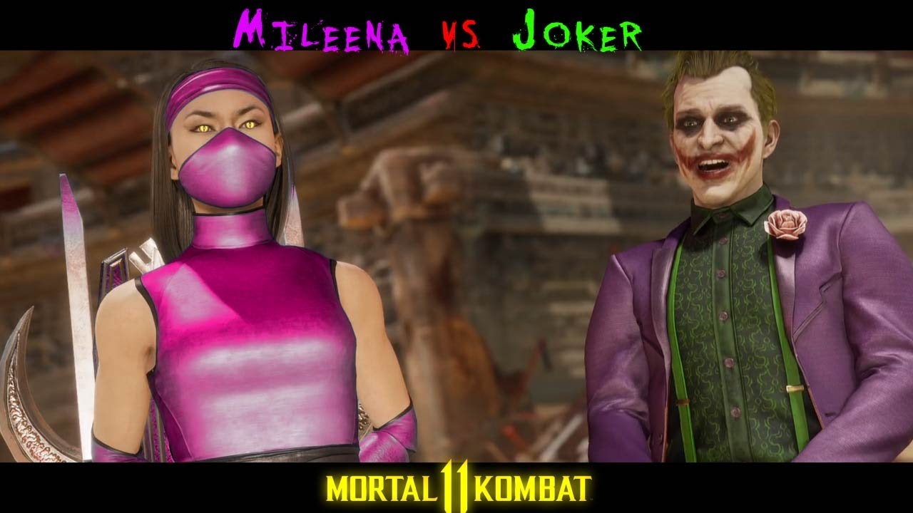 Mileena vs Joker (Custom Intro) - Mortal Kombat 11