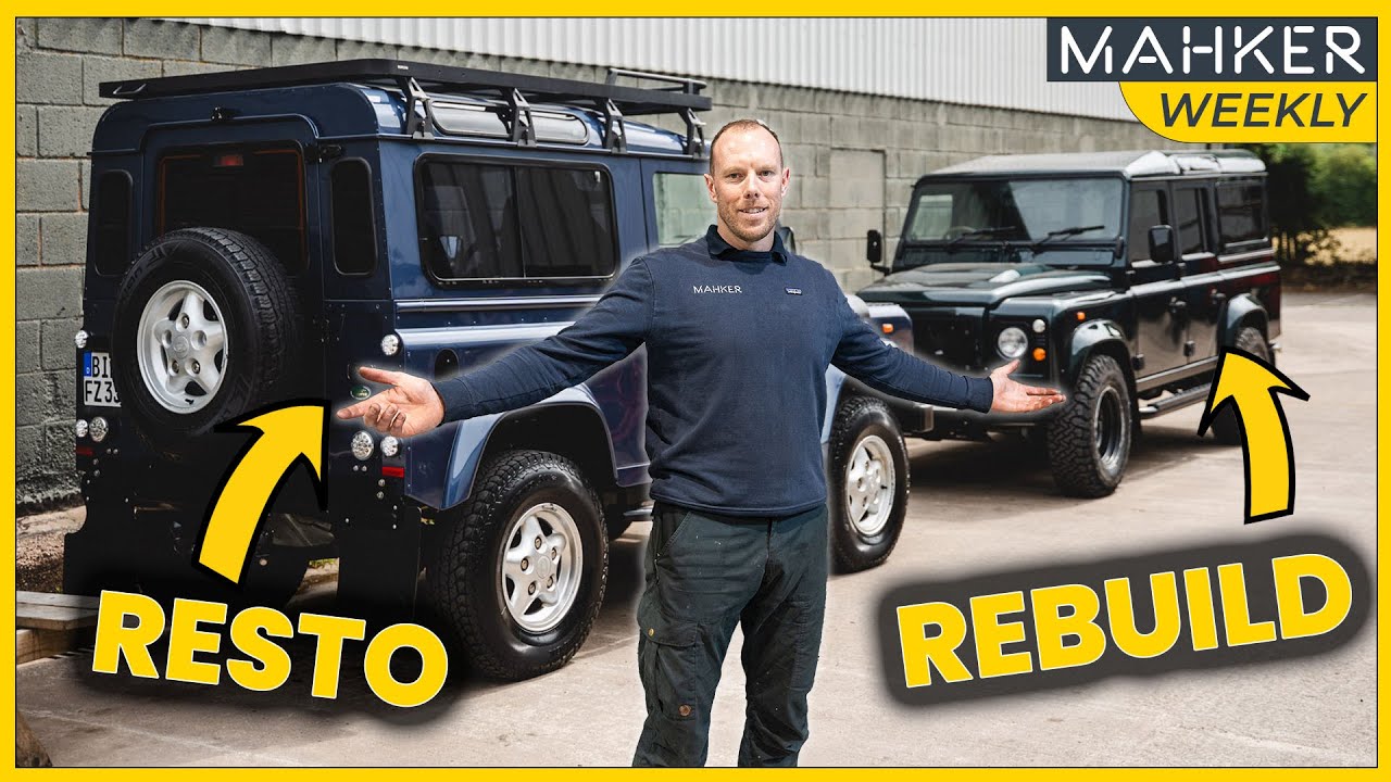 Fred’s Defender Restored & Collected! + Project Hamish Finished, Tomb Raider V8 & More || Mahker 4x4
