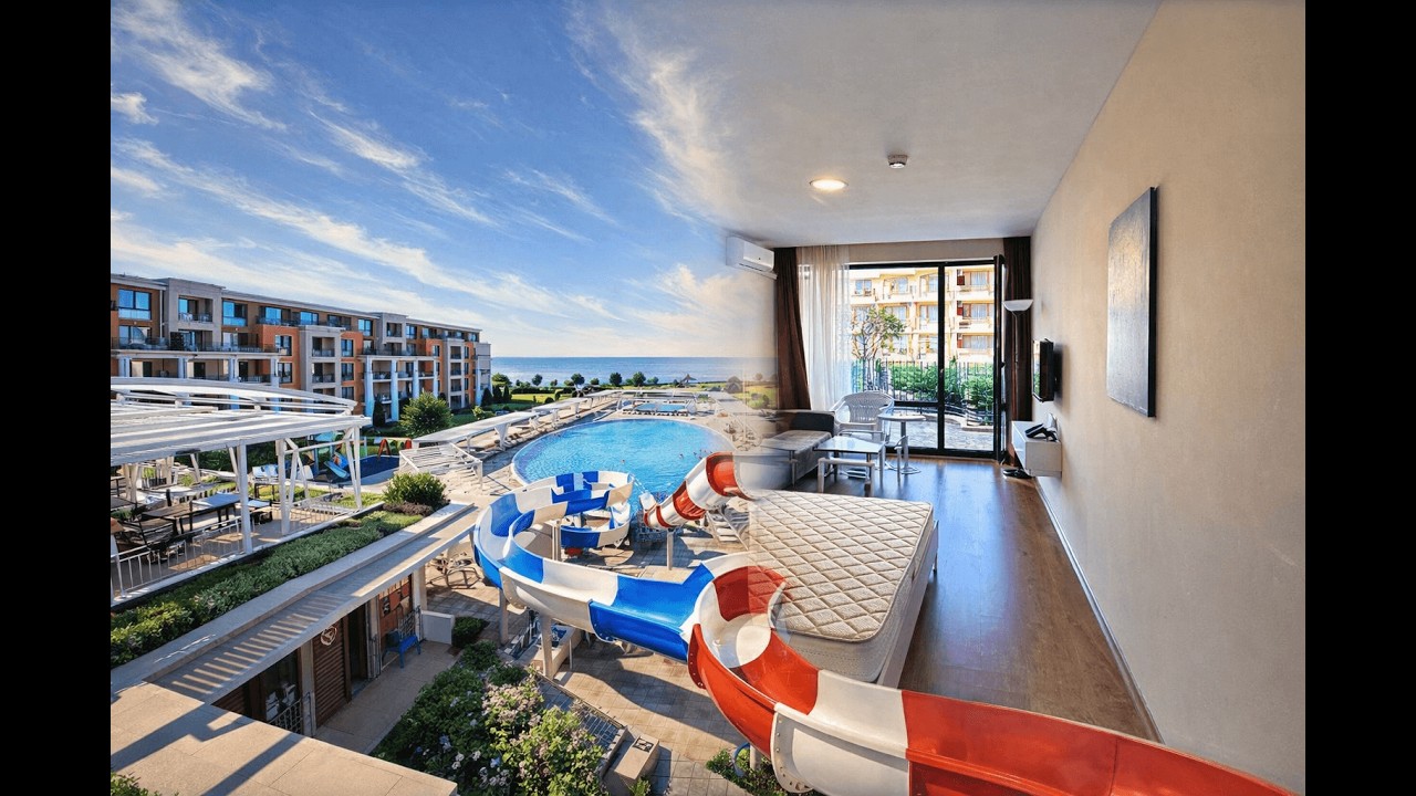 KAWALERKA Z WIDOKIEM NA OKOLICĘ W KOMPLEKSIE PREMIER FORT SVETI VLAS