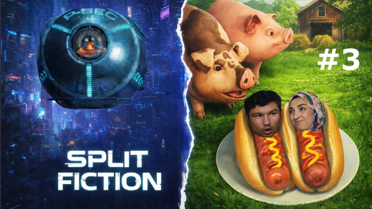 Split Fiction #3 | Parking Attendant & Sri Crime Boss’u Yendik! Domuz Olduk… SOSİS OLDUK 🐷🌭