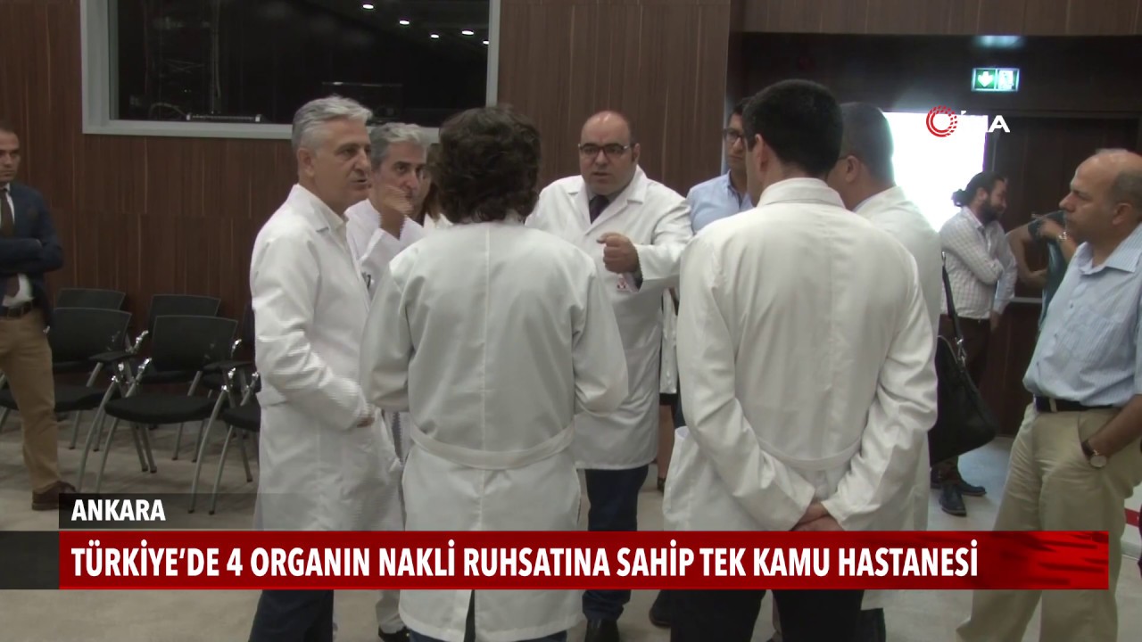 Türkiye'de 4 organ nakli ruhsatına sahip tek kamu hastanesi