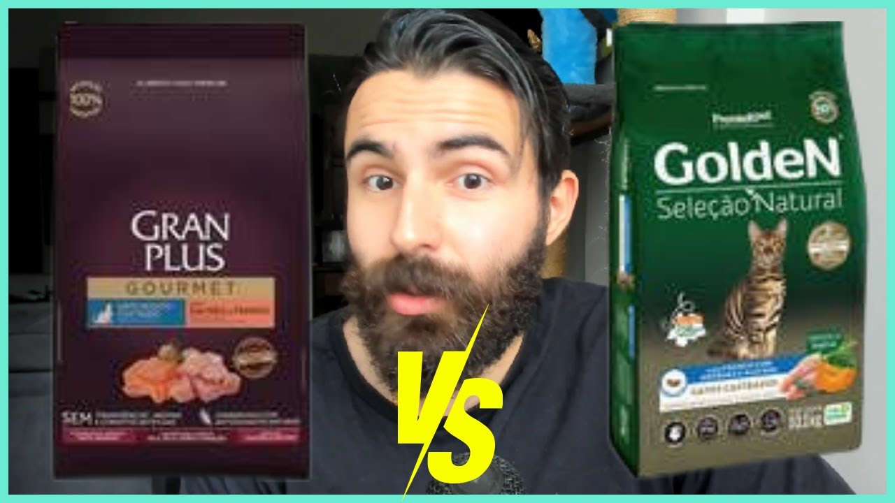Ra&ccedil;&atilde;o GranPlus Gourmet vs. Golden Sele&ccedil;&atilde;o Natural! Qual &eacute; Melhor?