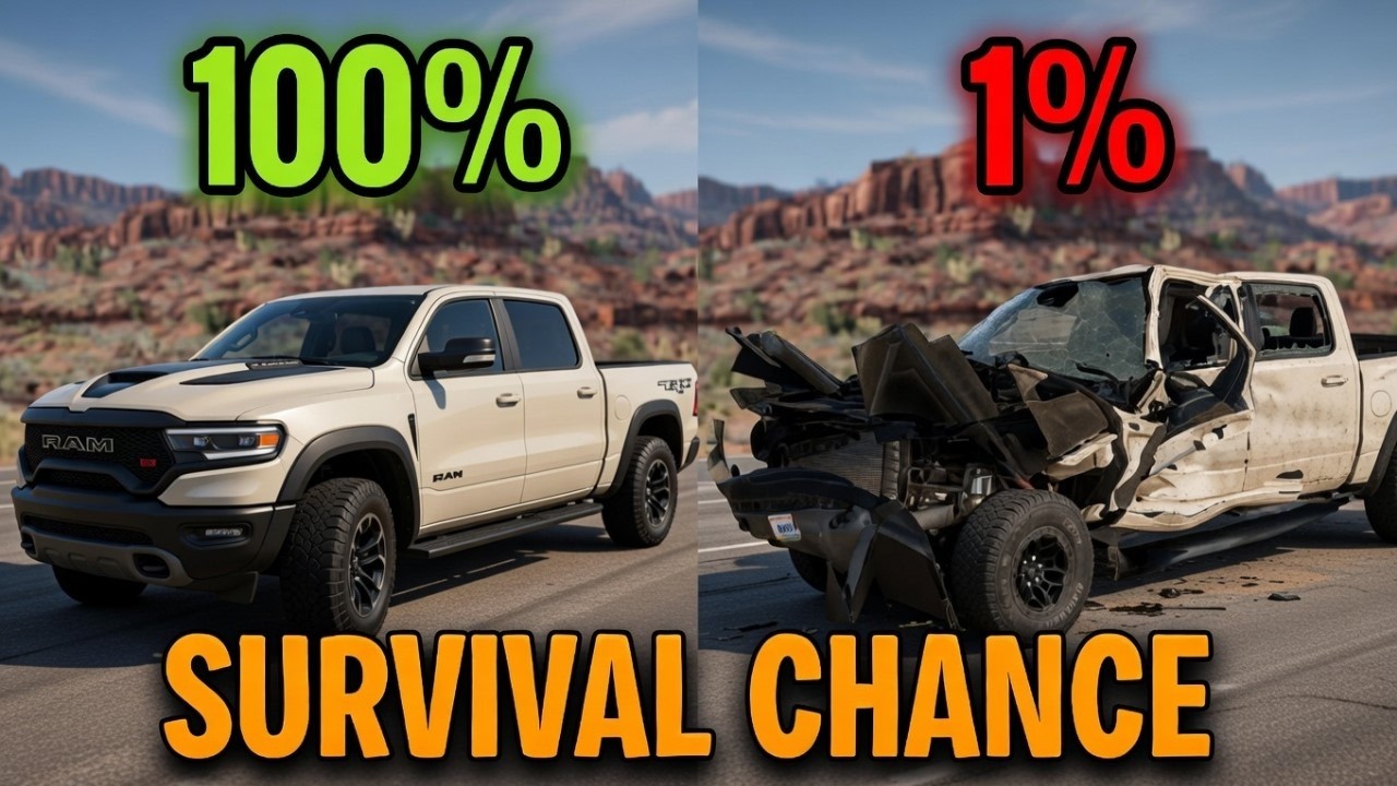 Realistic Survival Chance Crashes #1 | BeamNG drive