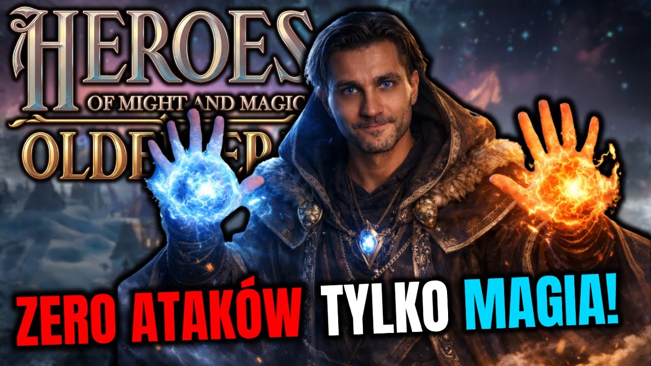 Przeszedłem Heroes Olden Era BEZ ATAKOWANIA (TYLKO MAGIA)