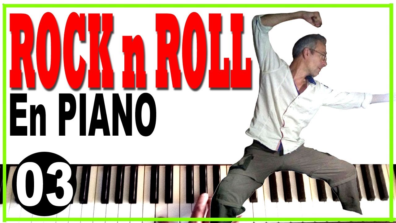 Aprende a Tocar ROCK and ROLL en tu PIANO 🔥 Con esta BASE Contundente 🎹 Tutorial en Español 💣