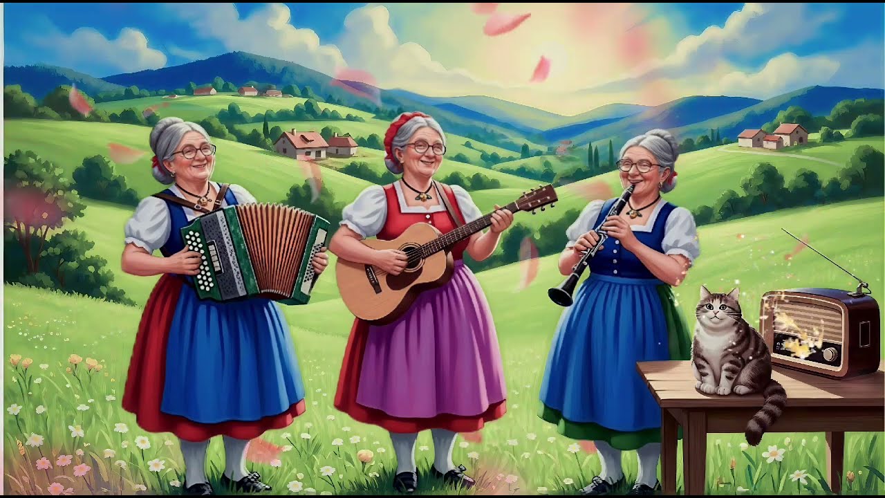🎶 Joyful German Country Folk – Happy Bavarian Countryside Melodies to Brighten Your Day ✨