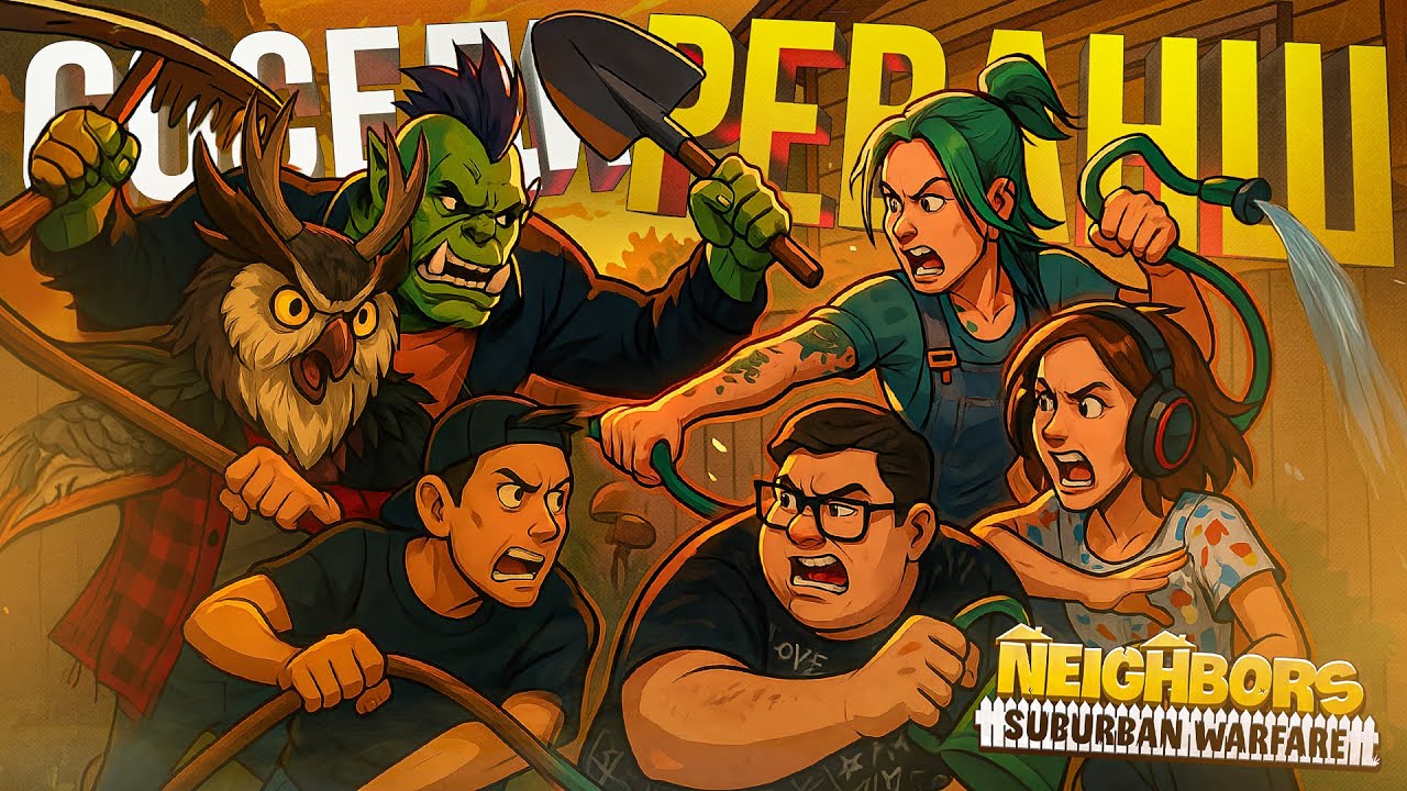 [Neighbors: Suburban Warfare] СОСЕДИ ВНОВЬ ВЫЯСНЯЮТ ОТНОШЕНИЯ В НОВЫХ ДОМАХ (АХАХАХ)