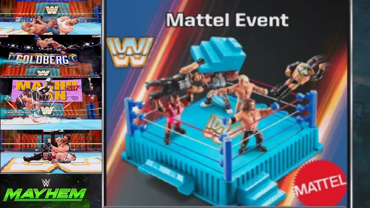 WWE Mayhem - Mattel Toy Event Full 3 Difficulties