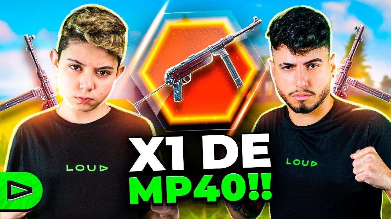 X1 DE MP40 ENTRE THURZIN E DACRUZ NA LOUD FREE FIRE!!