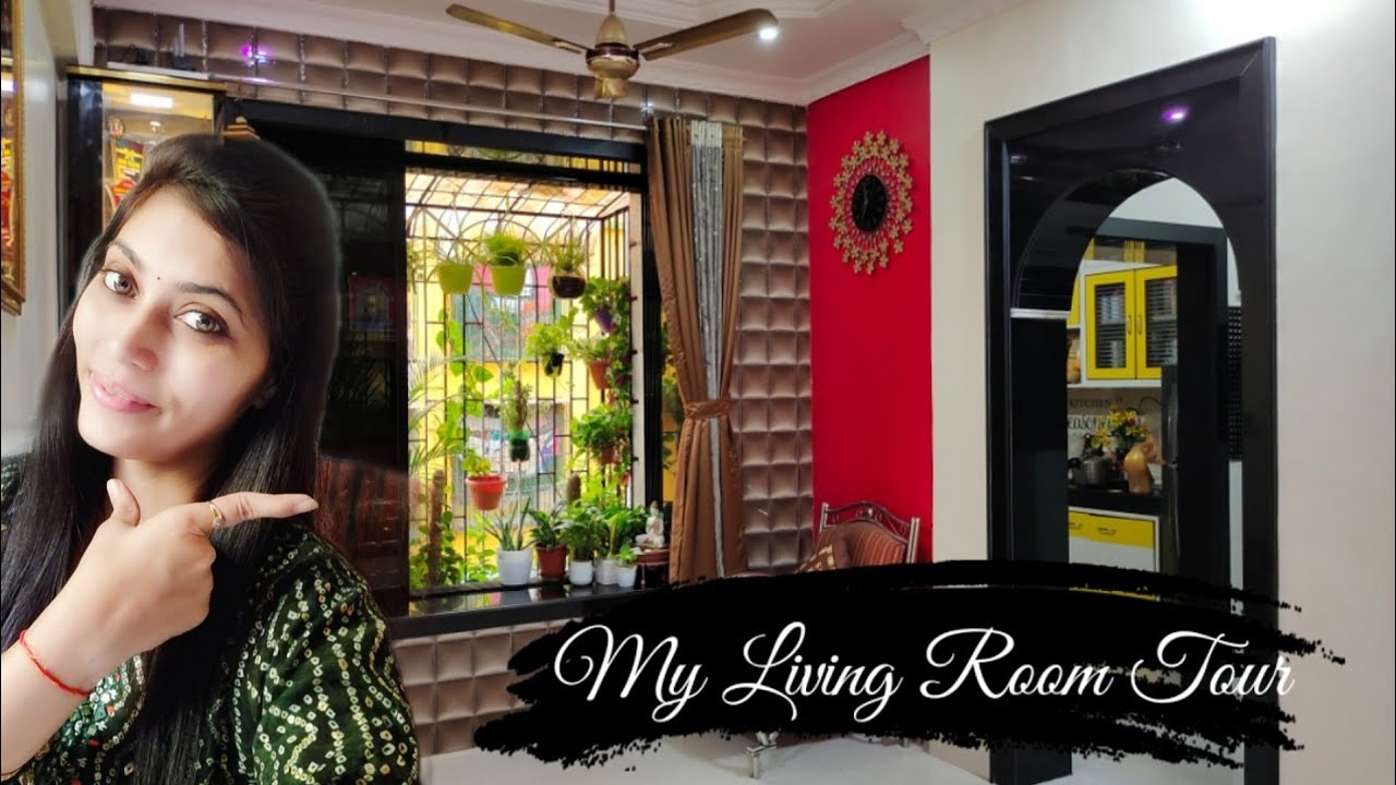 माझं घर😍 माझ्या सेकंड हॅन्ड रूमचा रीनोवेटेड हॉल टूर 🏡 😊living room tour😊