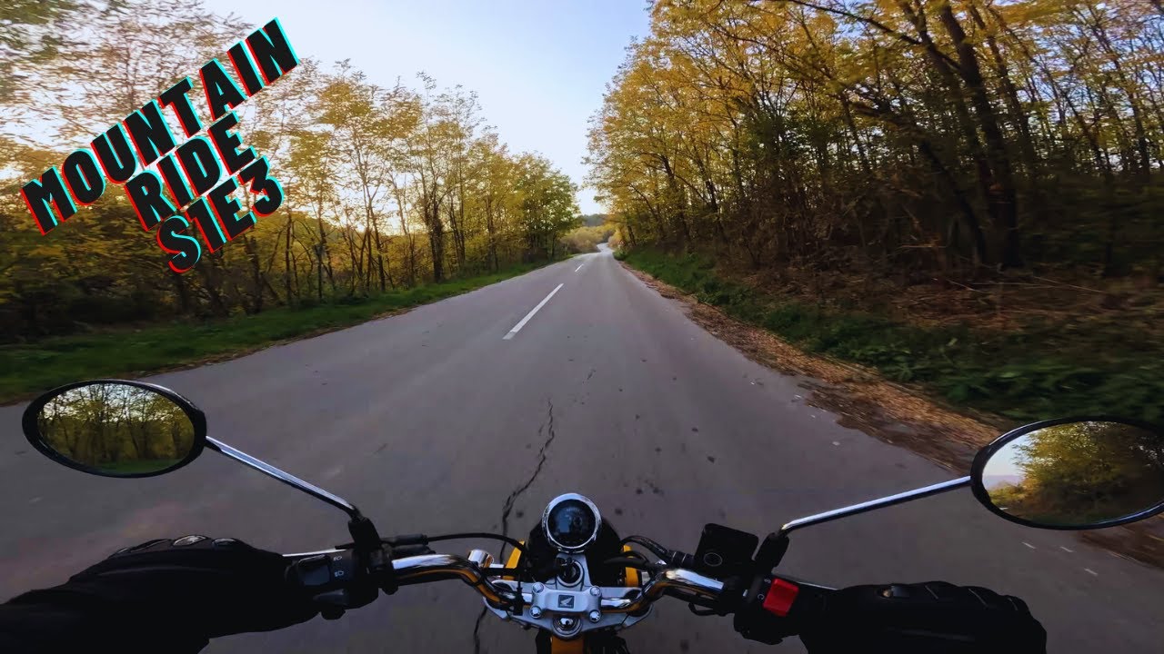 POV 4K Honda Monkey 125 Mountain ride S1E3
