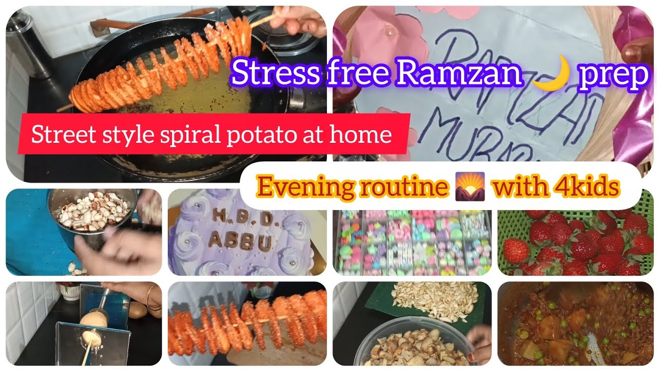 Evning to night 🌃 routine 🌄 vlog 💫||stress free Ramzan 🌙 prep for time saving #dailydelightbyraziya