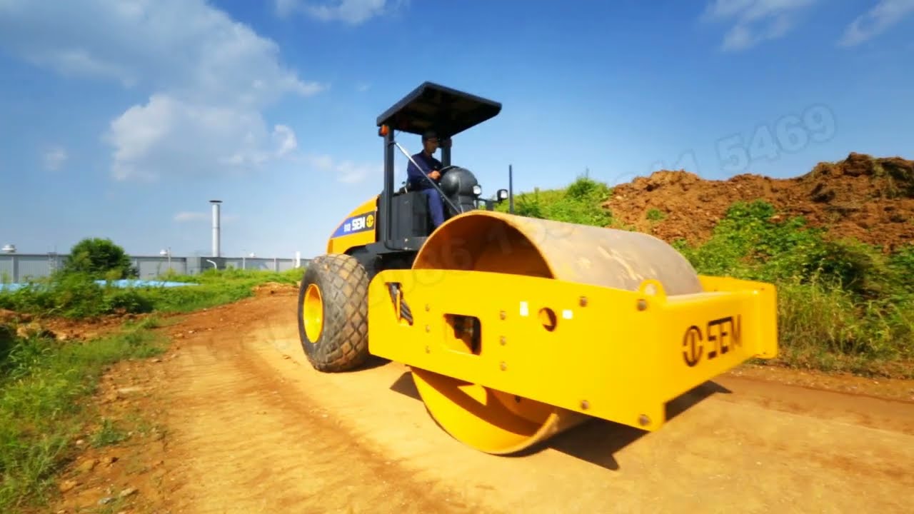 SEM Soil Compactor Road Roller - A Caterpillar brand