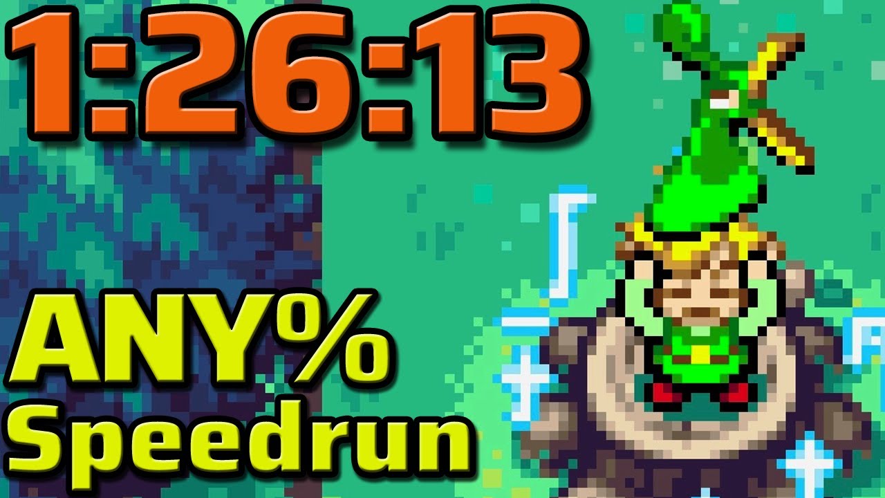 [Current WR] Zelda: The Minish Cap - Any% Speedrun in 1:26:13