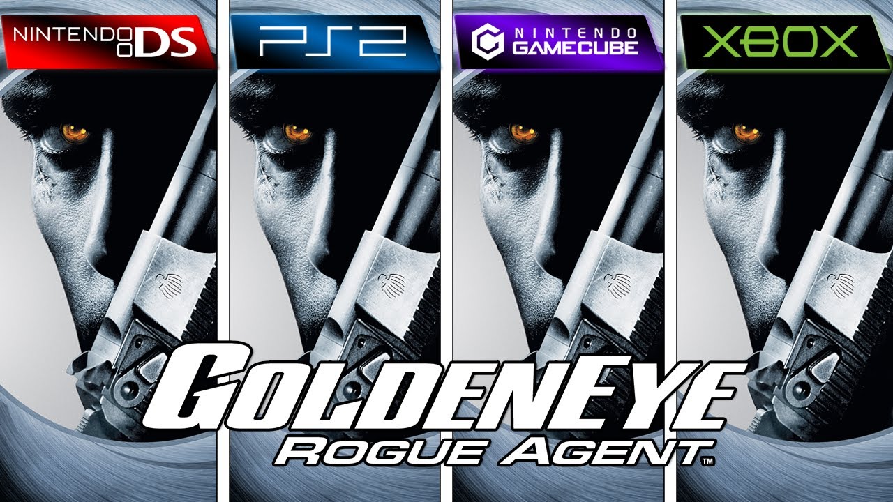 GoldenEye Rogue Agent (2004) DS vs PS2 vs GameCube vs XBOX (FPS + Graphics)