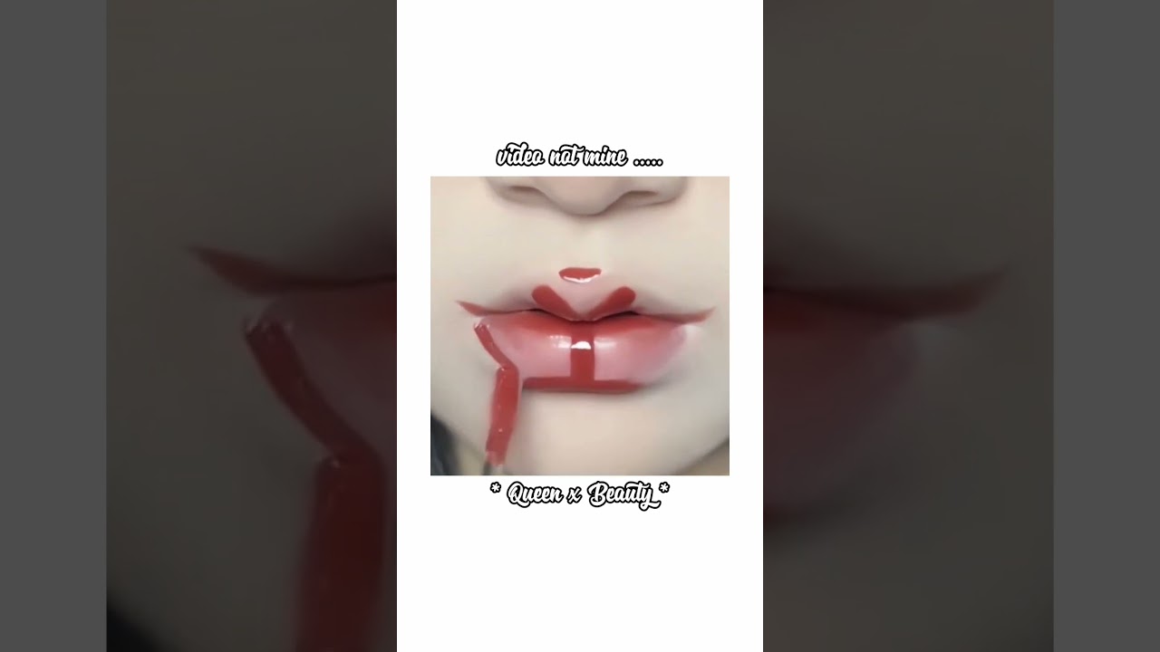 douyin lip's tutorial 🥀💫🎀💫❣️#aww #douyin #lips #tutorial #trending #100k #viralshorts#aespa #edit