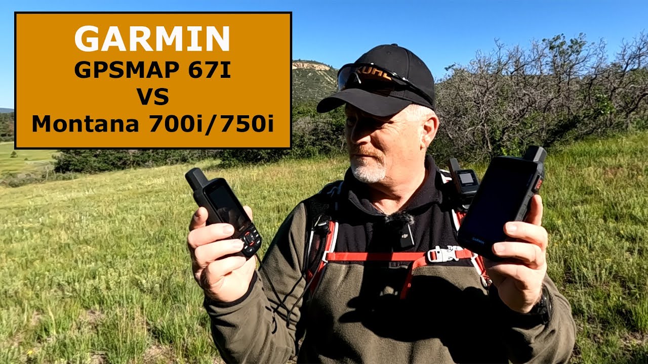 Garmin GPSMAP 67i против Montana 700i / 750i