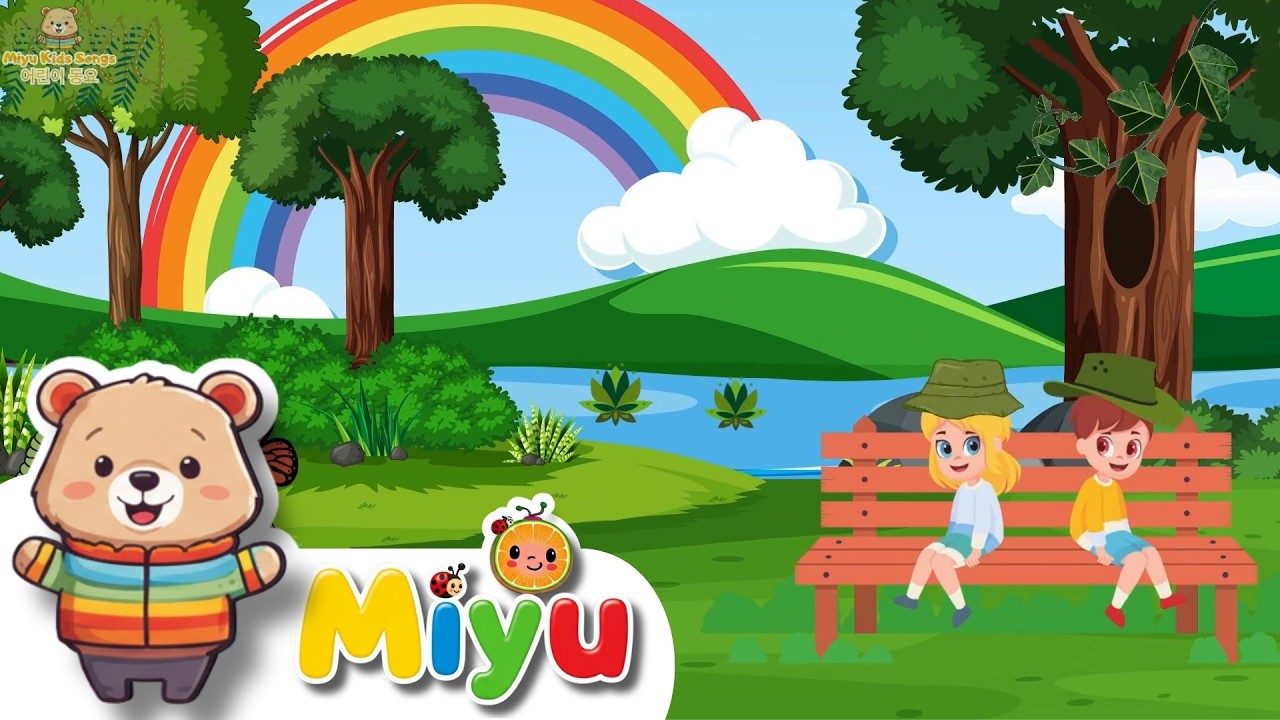 🎨 초록색, 흰 오리, 소방관까지! 재미있는 교육 동요 🎶 | 어린이 동요 - Miyu Kids Songs