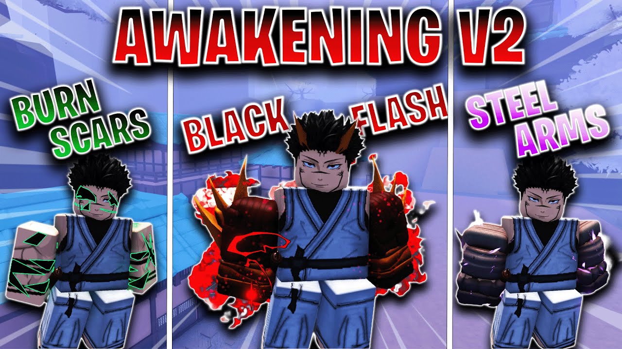 EVERY AWAKENING V2 EXPLAINED IN JUJUTSU INFINITE (AWAKENING V2 FULL GUIDE)